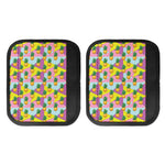 Zigzag Pineapple Pattern Print Handle Covers