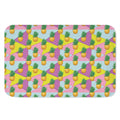 Zigzag Pineapple Pattern Print Indoor Door Mat