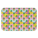 Zigzag Pineapple Pattern Print Indoor Door Mat