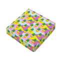 Zigzag Pineapple Pattern Print Outdoor Seat Cushion Cover