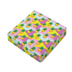 Zigzag Pineapple Pattern Print Outdoor Seat Cushion Cover