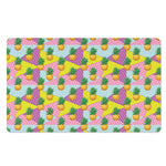 Zigzag Pineapple Pattern Print Polyester Doormat