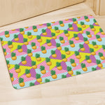 Zigzag Pineapple Pattern Print Polyester Doormat