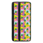 Zigzag Pineapple Pattern Print Refrigerator Handle Covers