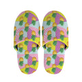 Zigzag Pineapple Pattern Print Slippers