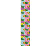 Zigzag Pineapple Pattern Print Table Runner
