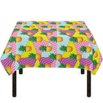 Zigzag Pineapple Pattern Print Tablecloth