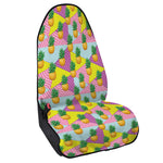 Zigzag Pineapple Pattern Print Waterproof Car Seat Cover