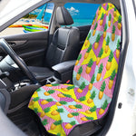 Zigzag Pineapple Pattern Print Waterproof Car Seat Cover