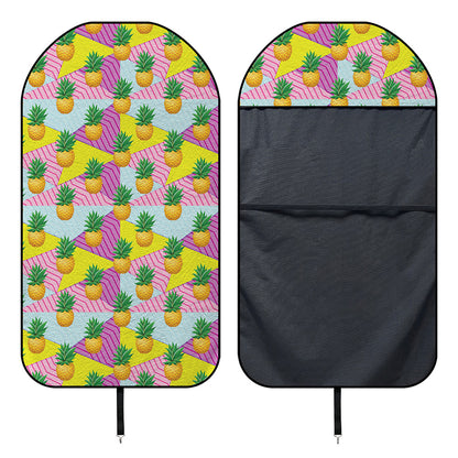 Zigzag Pineapple Pattern Print Waterproof Car Seat Cover