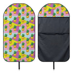 Zigzag Pineapple Pattern Print Waterproof Car Seat Cover