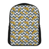 Zigzag Pizza Pattern Print Casual Backpack