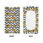 Zigzag Pizza Pattern Print Changing Pad Cover