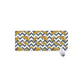 Zigzag Pizza Pattern Print Extended Mouse Pad