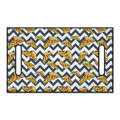 Zigzag Pizza Pattern Print Golf Cart Seat Cover