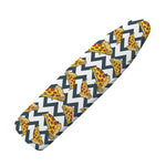 Zigzag Pizza Pattern Print Ironing Board Cover