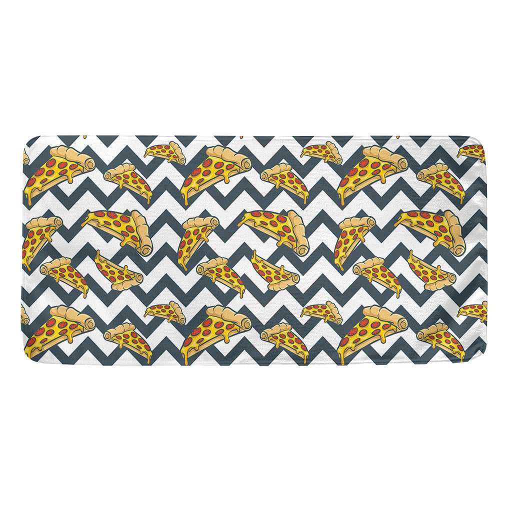 Zigzag Pizza Pattern Print Towel