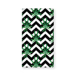 Zigzag Weed Pattern Print Baby Crib Sheet
