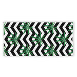 Zigzag Weed Pattern Print Beach Towel