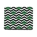 Zigzag Weed Pattern Print Bifold Wallet