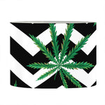 Zigzag Weed Pattern Print Drum Lamp Shade