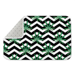 Zigzag Weed Pattern Print Indoor Door Mat