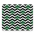 Zigzag Weed Pattern Print Mouse Pad