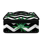Zigzag Weed Pattern Print Small Lunch Bag