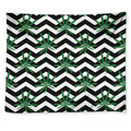 Zigzag Weed Pattern Print Tapestry