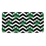 Zigzag Weed Pattern Print Towel