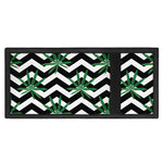 Zigzag Weed Pattern Print Trifold Wallet