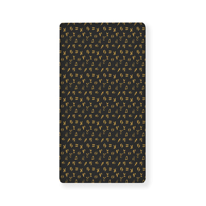 Zodiac Astrological Signs Pattern Print Baby Crib Sheet