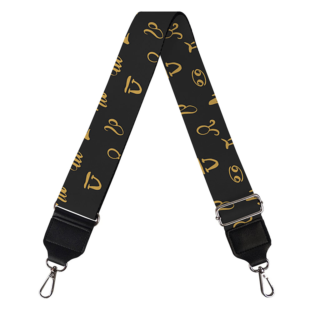 Zodiac Astrological Signs Pattern Print Bag Strap