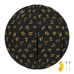 Zodiac Astrological Signs Pattern Print Basketball