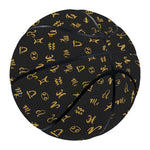 Zodiac Astrological Signs Pattern Print Basketball