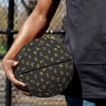 Zodiac Astrological Signs Pattern Print Basketball