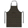 Zodiac Astrological Signs Pattern Print Bib Apron With Pocket