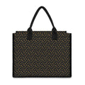 Zodiac Astrological Signs Pattern Print Canvas Tote Bag
