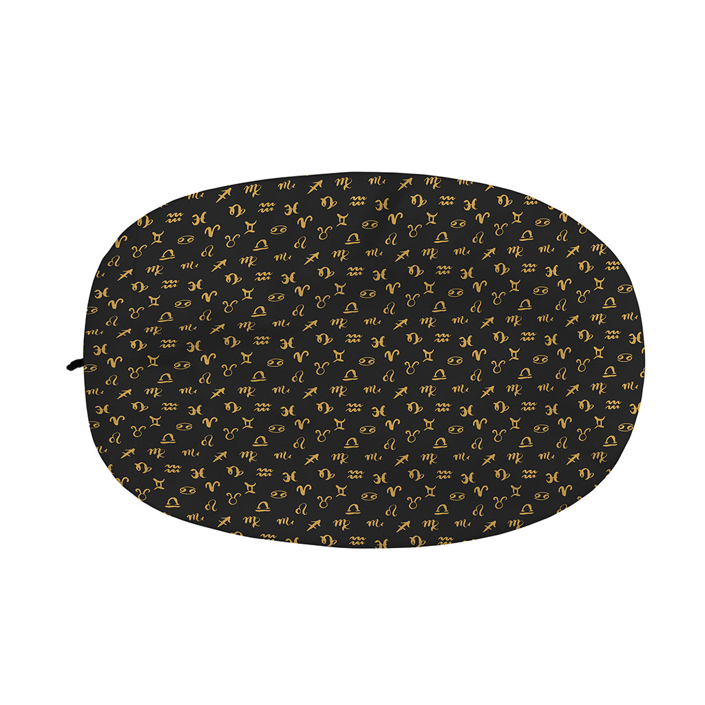 Zodiac Astrological Signs Pattern Print Car Side Mirror Covers
