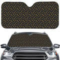 Zodiac Astrological Signs Pattern Print Car Windshield Sun Shade