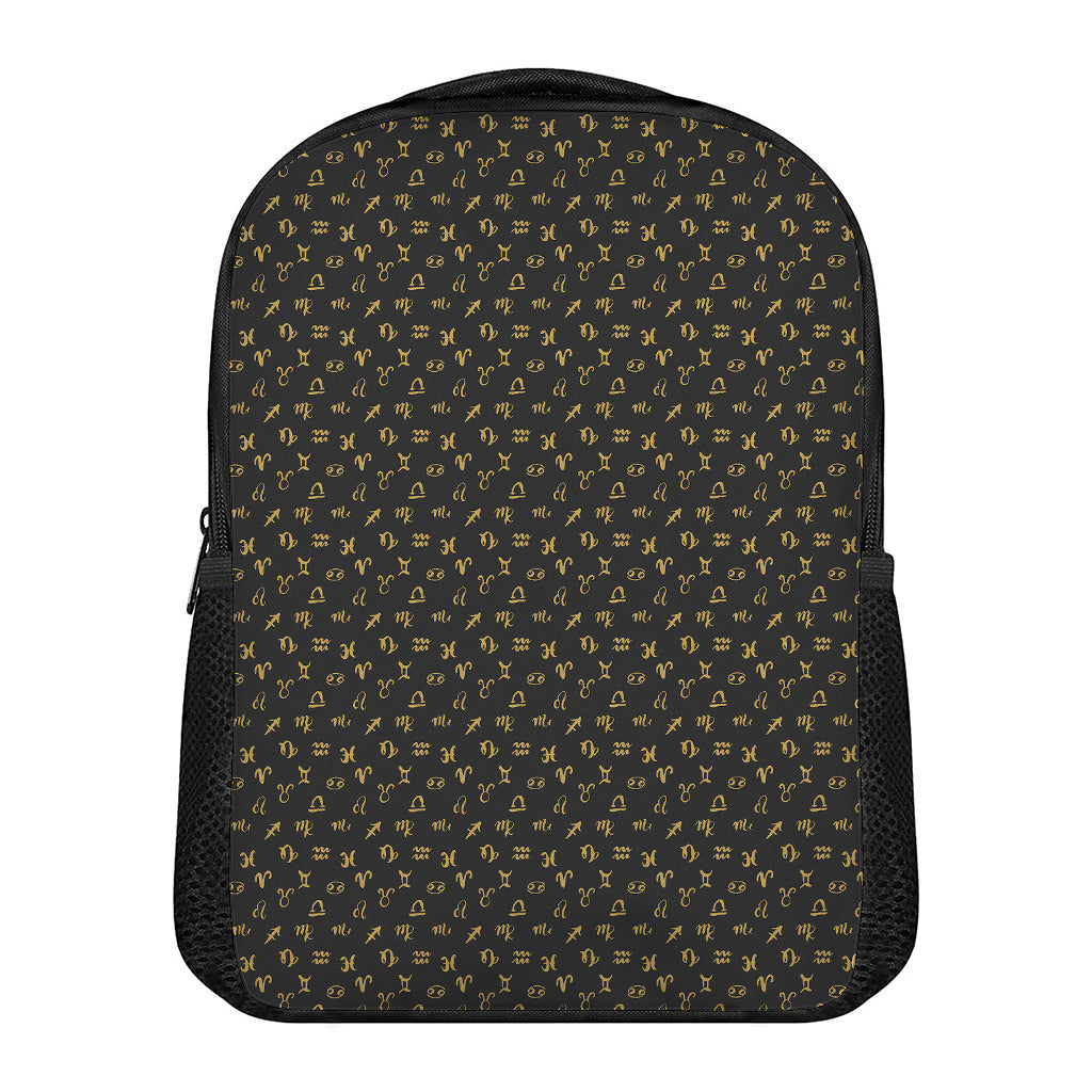 Zodiac Astrological Signs Pattern Print Casual Backpack