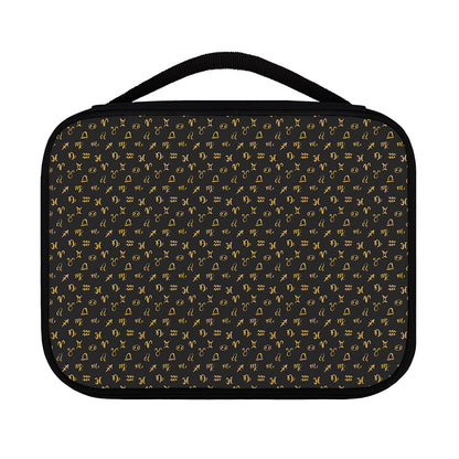 Zodiac Astrological Signs Pattern Print Classic Bible Case
