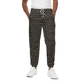 Zodiac Astrological Signs Pattern Print Cotton Sweatpants