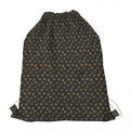 Zodiac Astrological Signs Pattern Print Drawstring Bag