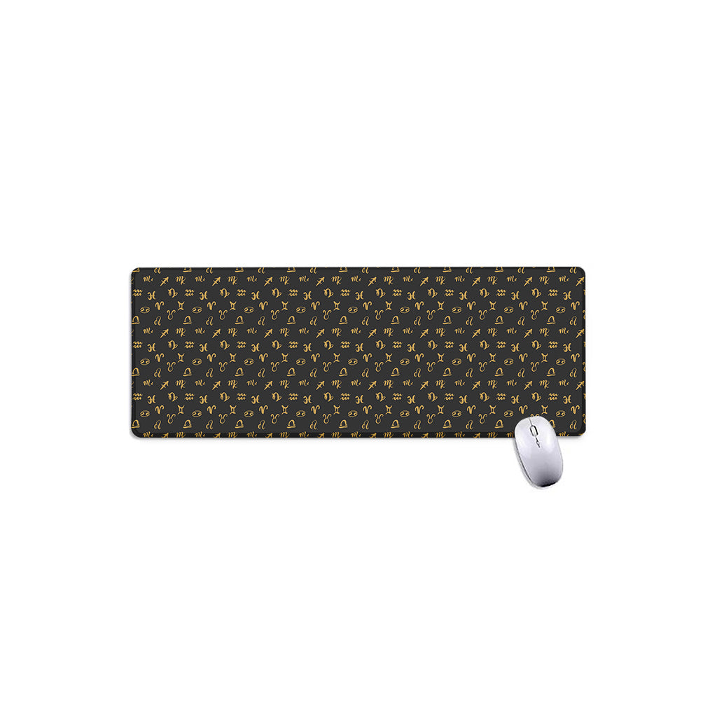 Zodiac Astrological Signs Pattern Print Extended Mouse Pad