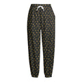 Zodiac Astrological Signs Pattern Print Fleece Lined Knit Pants