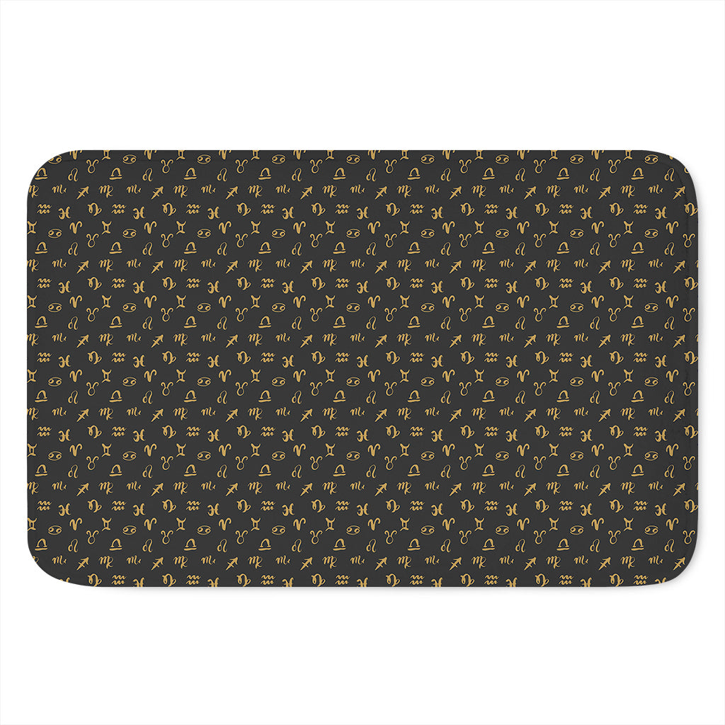 Zodiac Astrological Signs Pattern Print Indoor Door Mat