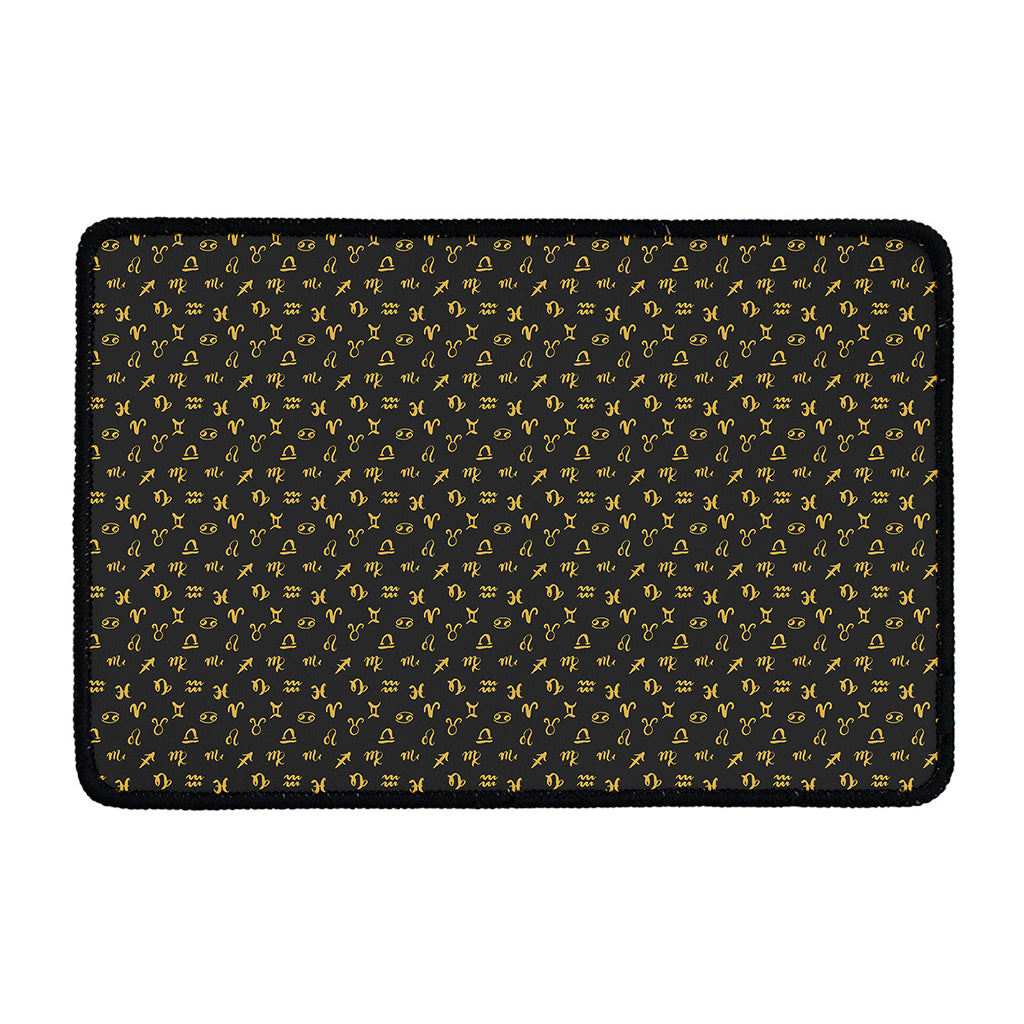 Zodiac Astrological Signs Pattern Print Kitchen Mat