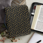 Zodiac Astrological Signs Pattern Print Leather Bible Cover