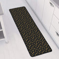 Zodiac Astrological Signs Pattern Print Long Kitchen Mat